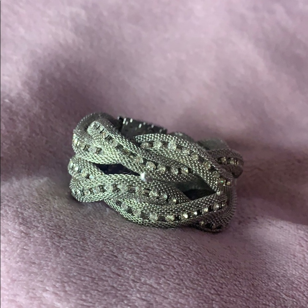 Silvet Diamond Design Bracelet
